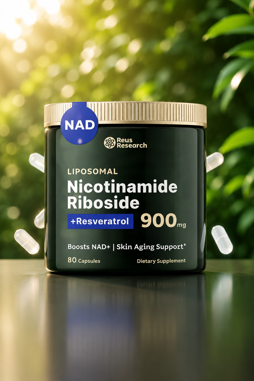 NAD + Resveratrol 💎 Encapsulado NAD Youth Capsules