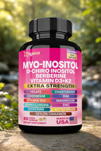 Myo-Inositol + D-Quiro-inositol 💎 Fórmula 16 em 1 Extra Forte