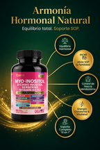 Myo-Inositol + D-Quiro-inositol 💎 Fórmula 16 em 1 Extra Forte