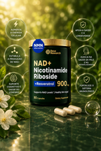 NAD + Resveratrol 💎 Encapsulado NAD Youth Capsules