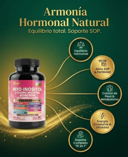 Myo-Inositol 💎 Fórmula 16 em 1 Extra Forte